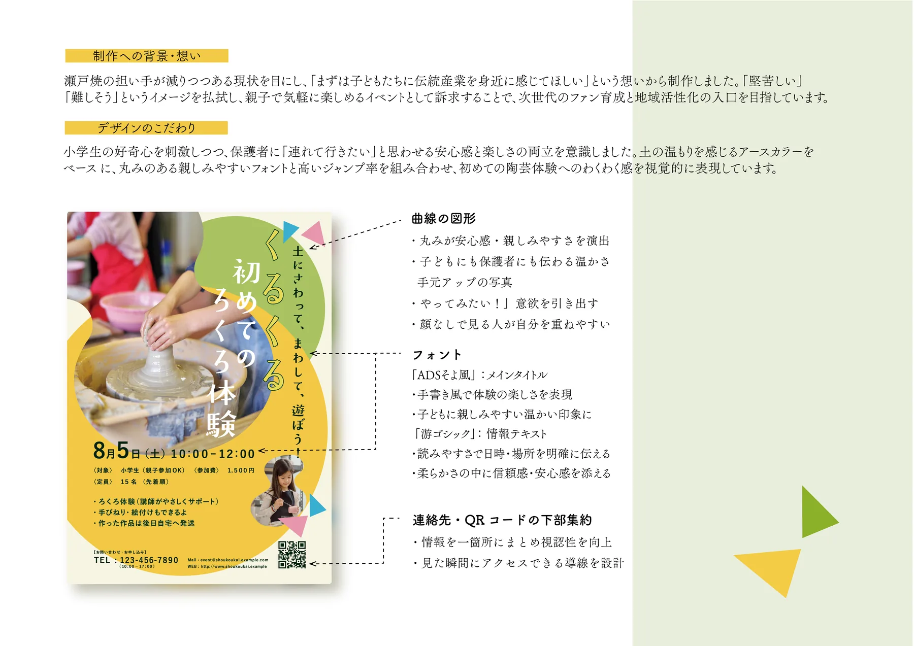 架空イベントポスター 制作紹介 2／2