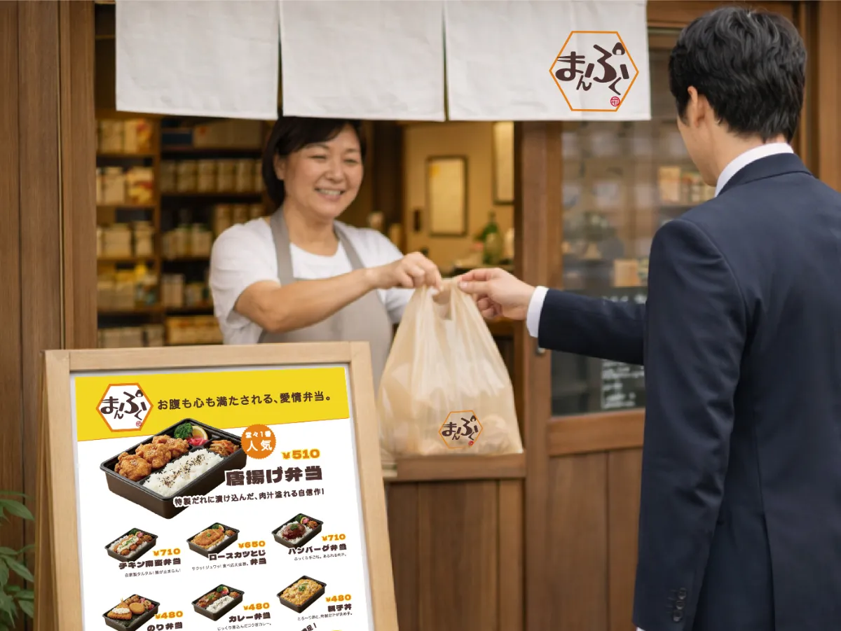 お弁当屋「まんぷく弁当」